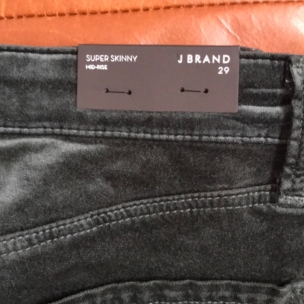 NWT J Brand Super Skinny Mid Rise Jeans. 29 - Picture 7 of 8